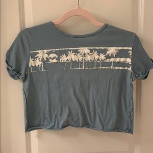 Tillys billa bong cropped t-shirt